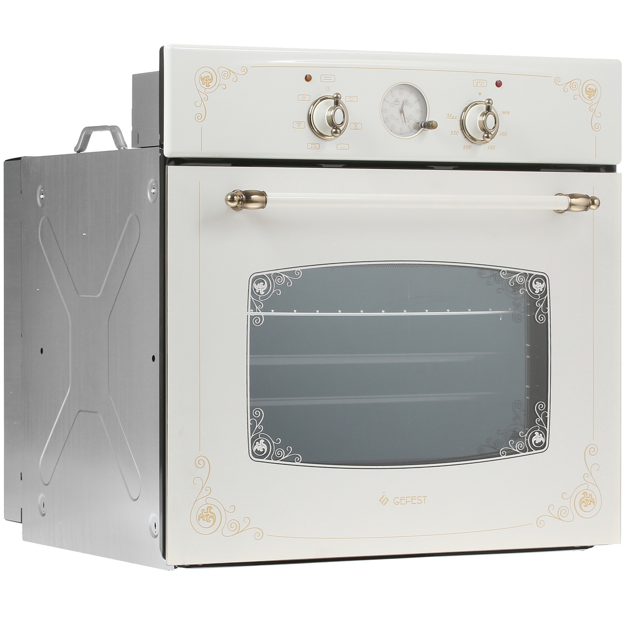 1136456 Электрический духовой шкаф Gefest ЭДВ ДА 602-02 К74 бежевый STDN-0023343 - Вид №1