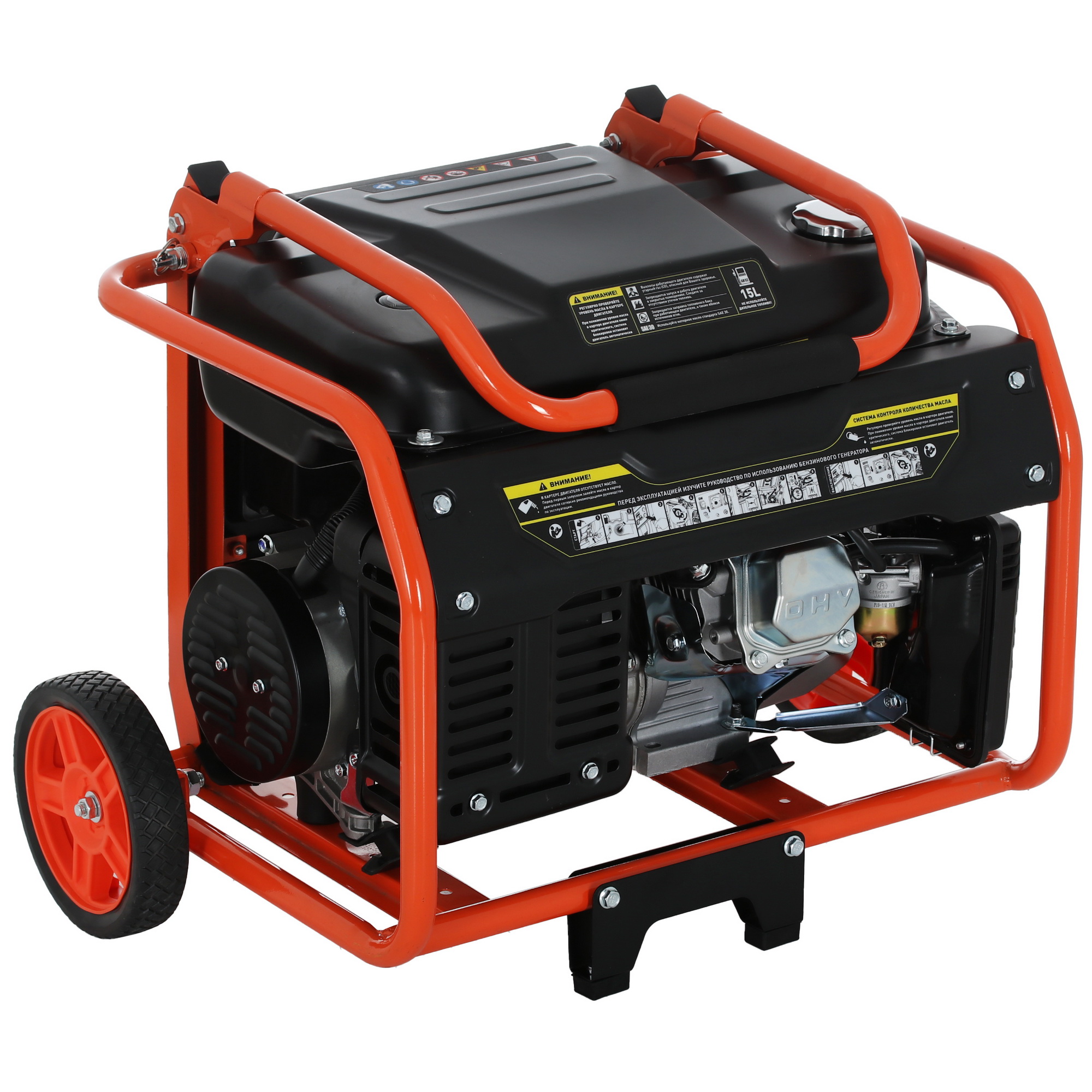 Электрогенератор   бензиновый Carver PPG-3900АM 9100266 STDN-0109562 - Вид №2