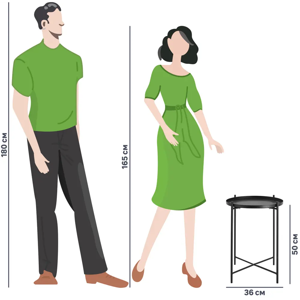 Журнальный столик Sheffilton Eva квадратный черный 83506061 STLM-0041524 - Вид №5