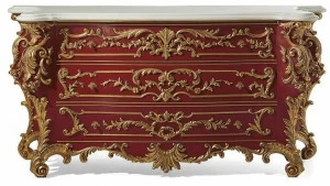 OAK Деревянный комод в стиле барокко Galleria