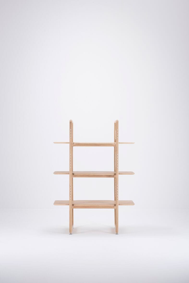 Двухсторонний книжный шкаф из дуба Gazzda MUSE ARCH-00032001 - Вид №15