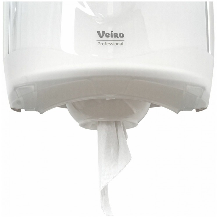 EASYROLL Veiro Диспенсер с центральной вытяжкой для бумажных полотенец Пластик ABS Veiro Professional EASYROLL Белый белый  - Вид №1