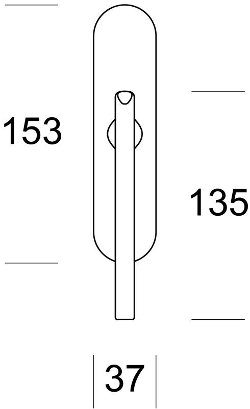 Ento Оконная ручка из латуни dk Wing 6193 - Вид №2