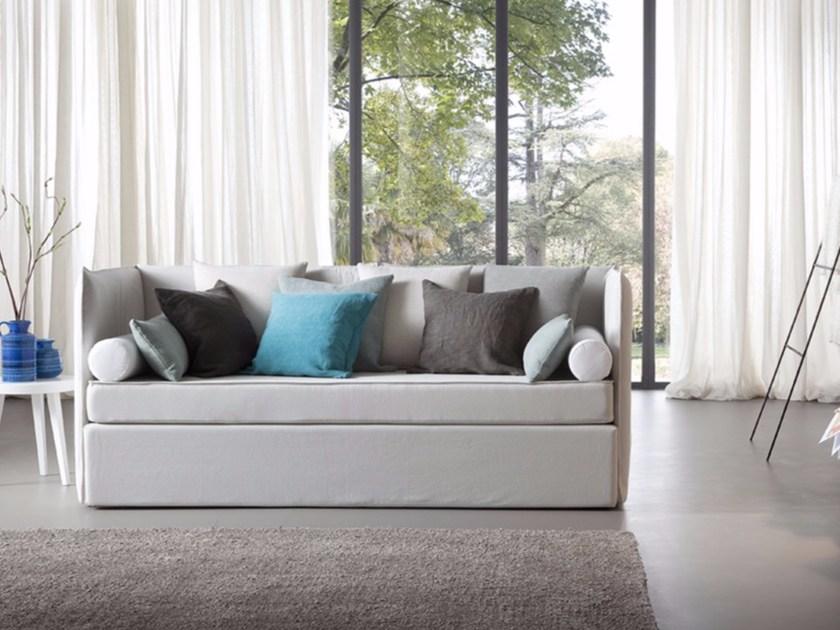 Chaarme Letti 2-местный диван-кровать со съемным чехлом из ткани sun-id-1440521 - Вид №1