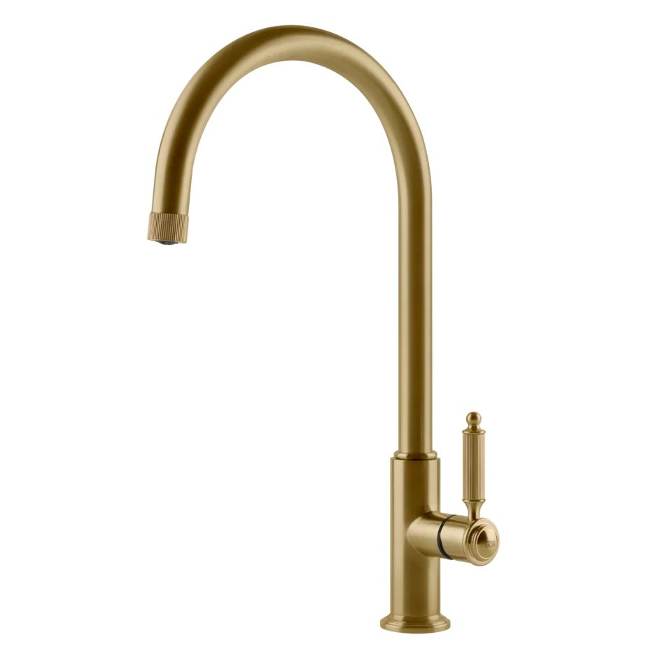 Смеситель для раковины 60620 716 Gessi Venti20 PVD С ЗОЛОТОЙ ЩЕТКОЙ 60620716