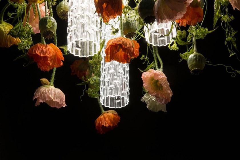 VGnewtrend Светодиодный потолочный светильник из муранского стекла Flower power 8880171.84 - Вид №4