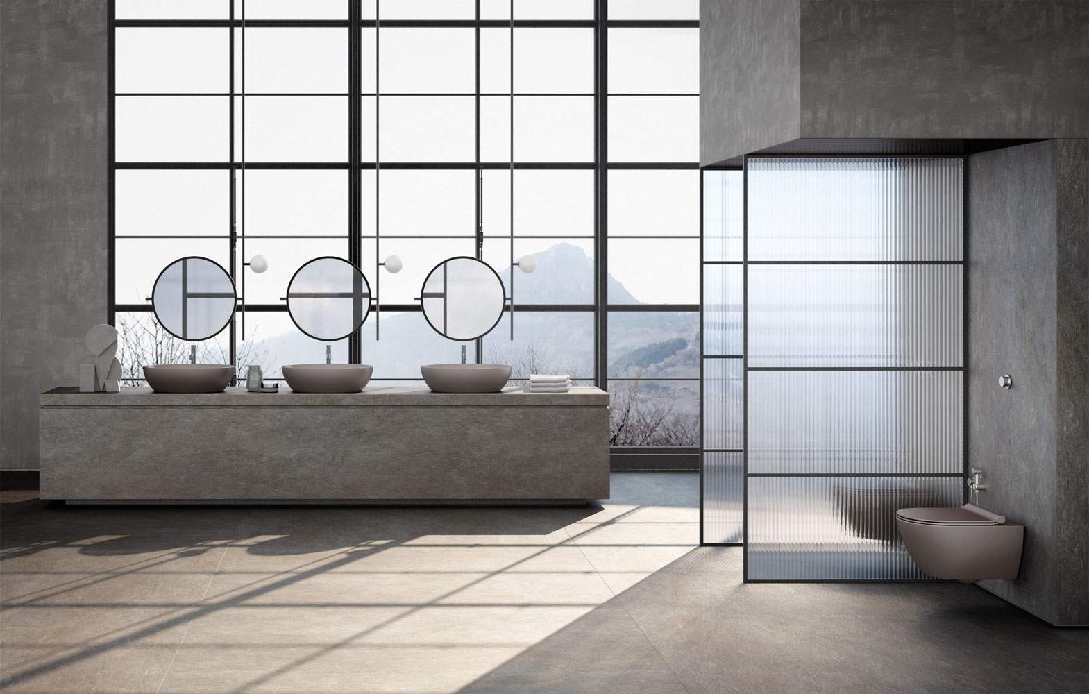 884611 Встроенная раковина под столешницу овальная GSI ceramica Pura - Вид №4