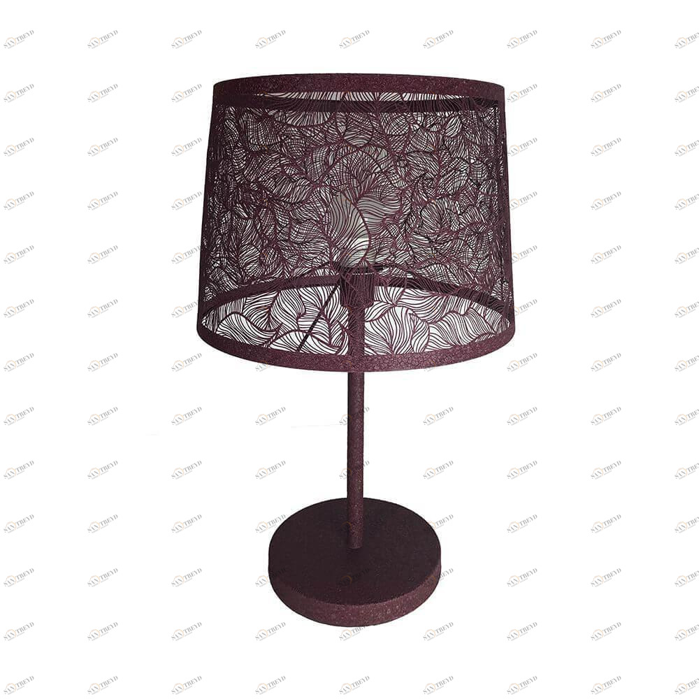 Лампа настольная бордовая Seven Fires "Карвед" 39101.04.68.01C SEVEN FIRES КАРВЕД 00-3907799 Фиолетовый 