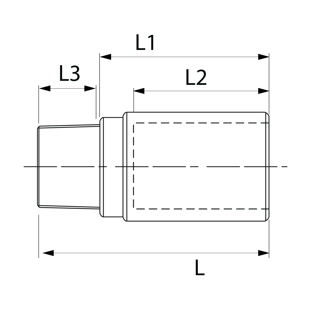 8540003040000 Удлинители Tece  - Вид №1