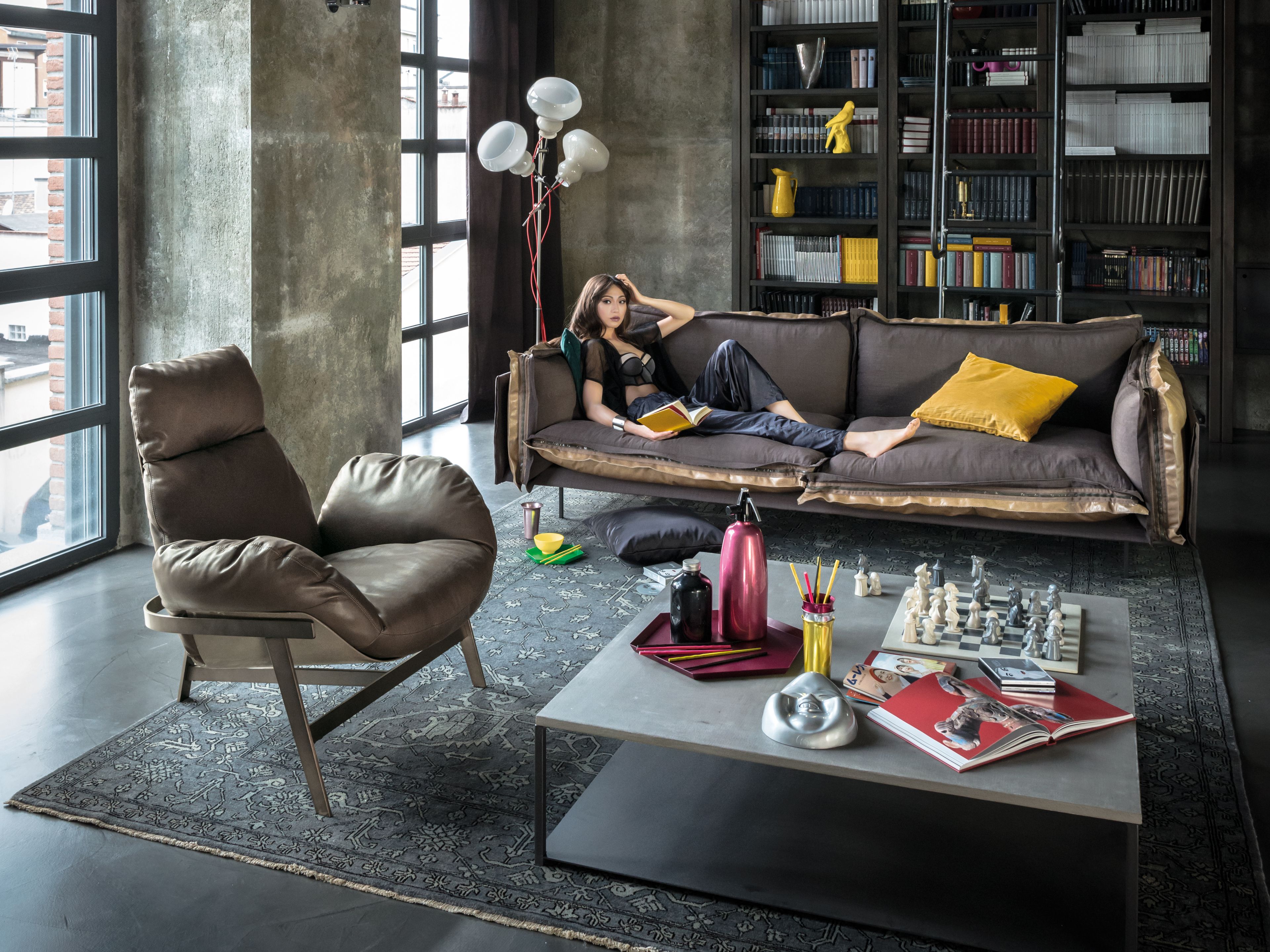 2-местный кожаный диван Arketipo Auto-Reverse ARCH-00131103 - Вид №3