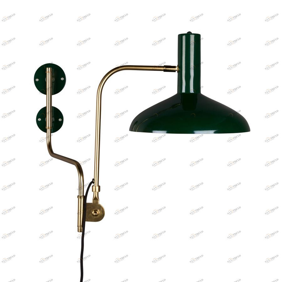 Лампа настенная Devi, зеленая Dutchbone 5400008