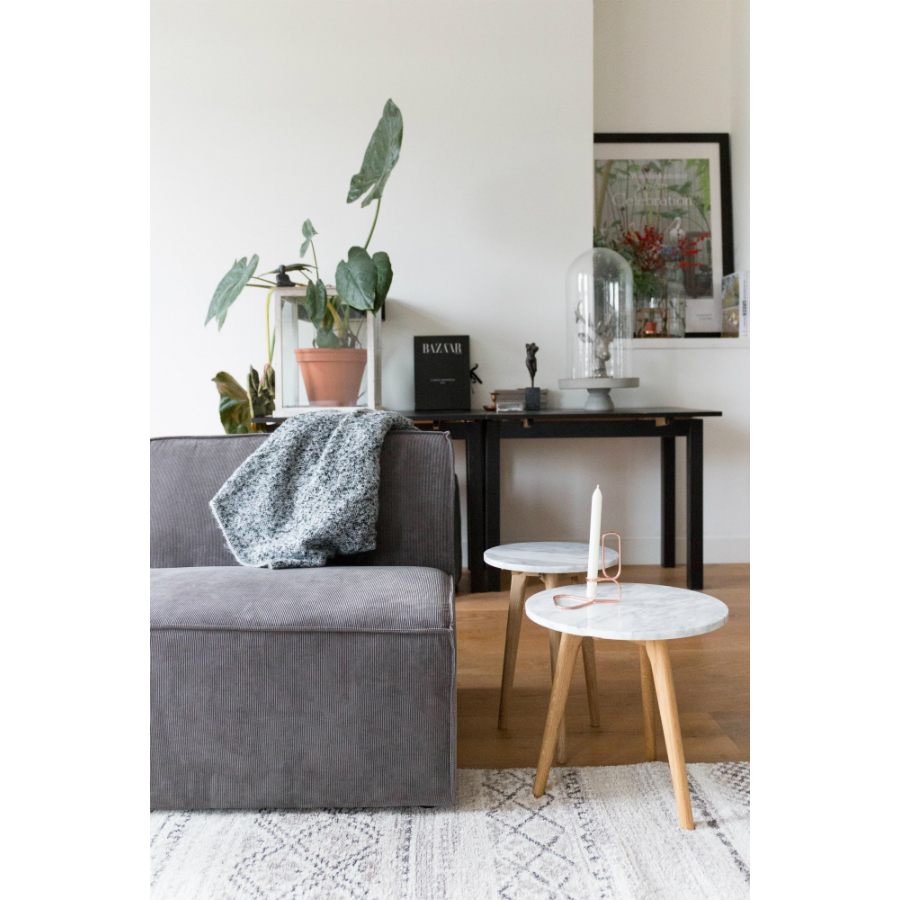 Пуф для дивана James, светло-серый Zuiver 3200152 - Вид №4