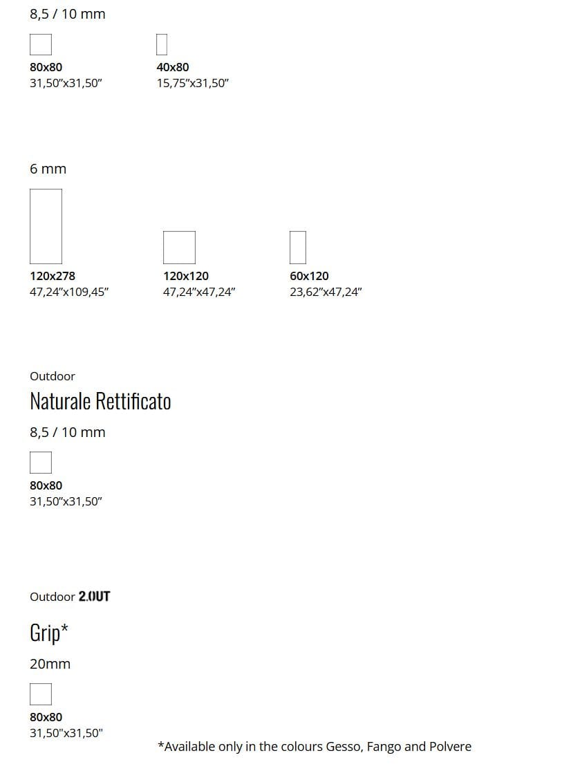 Пол / керамогранит с эффектом цемента CERAMICA FONDOVALLE пигмент ARCH-00094483 - Вид №3