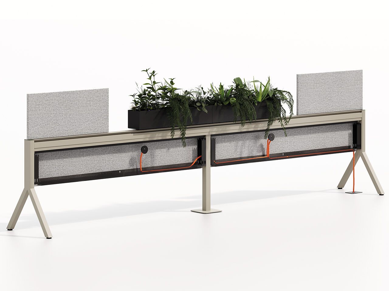 Множественный стол с разделительными панелями FREZZA Pal System ARCH-00140652 - Вид №1