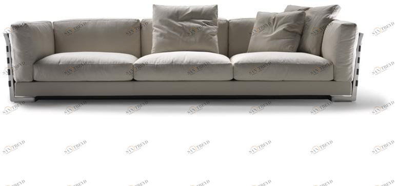 Flexform 3-х местный тканевый диван Cestone sun-id-1447748