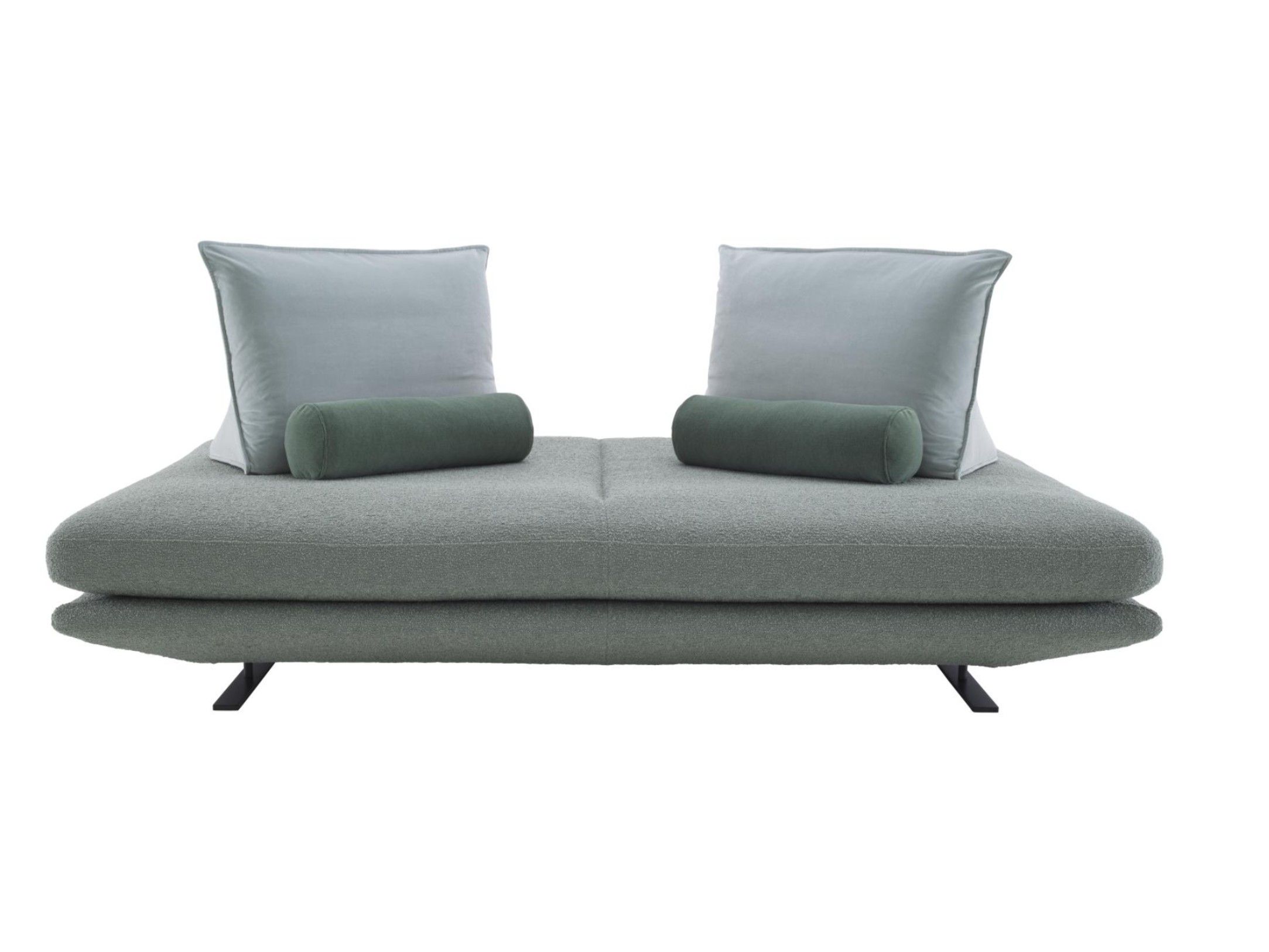Мягкая скамейка из ткани со спинкой Ligne Roset ARCH-00145434 - Вид №3