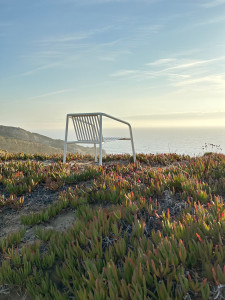 Алюминиевый садовый стул с подлокотниками