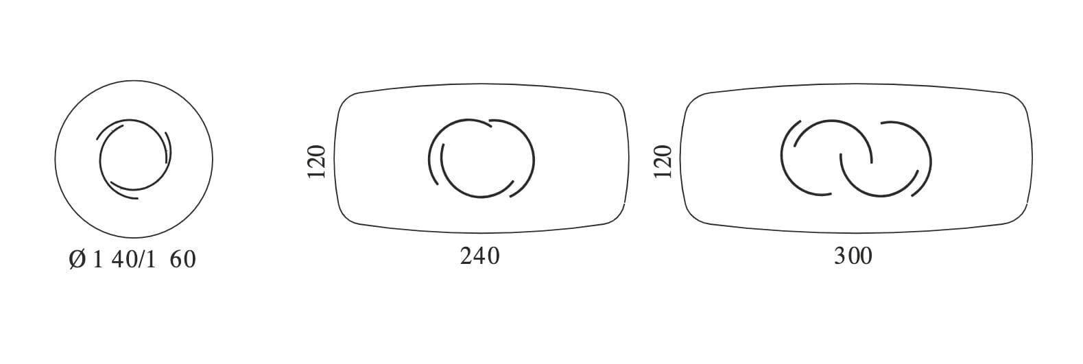 Стол с керамическим верхом king EFORMA Onda ARCH-00125870 - Вид №3