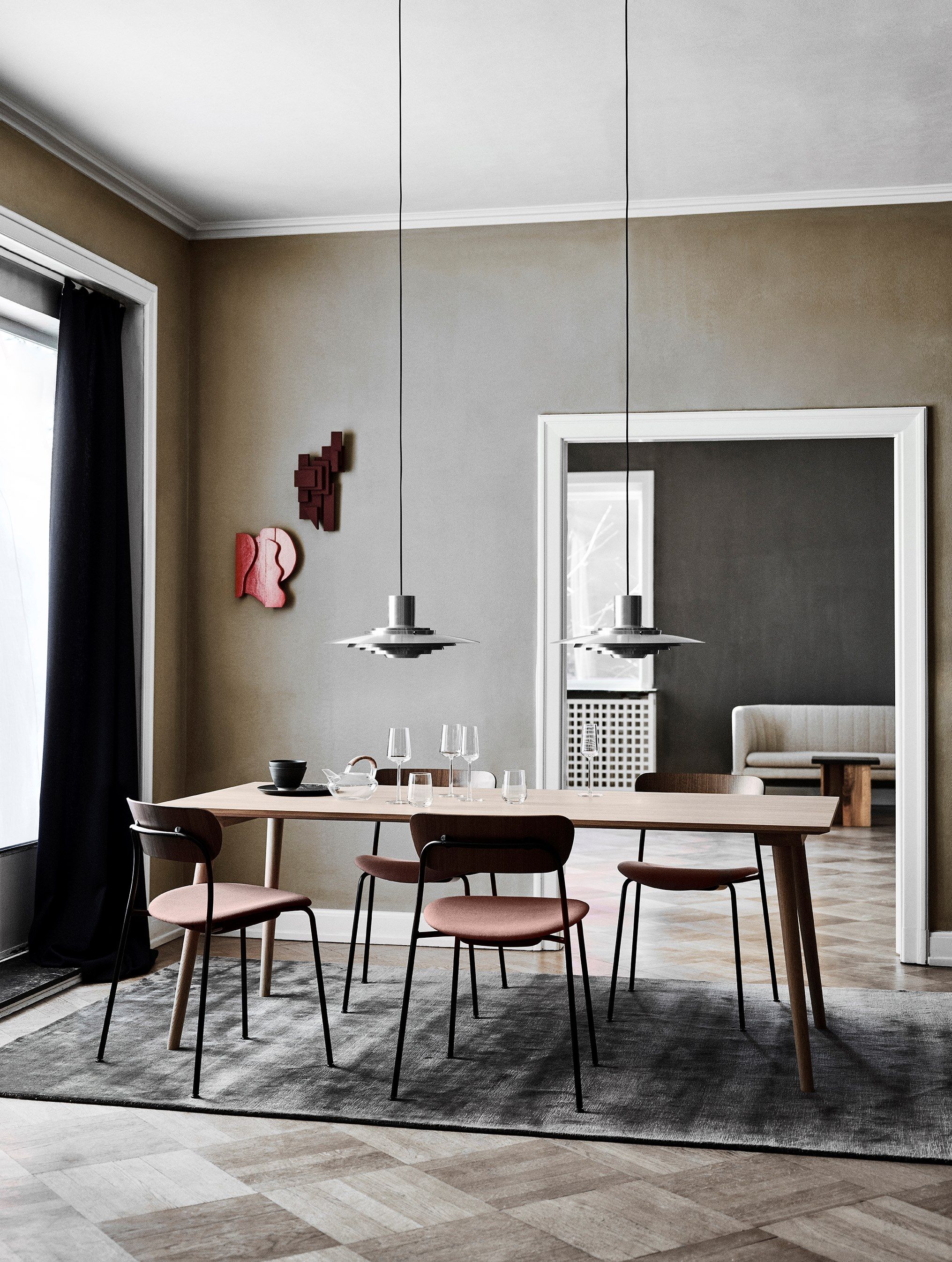 Штабелируемый стул с мягким сиденьем &Tradition павильон ARCH-00115063 - Вид №5