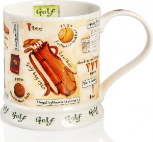 10607752 Dunoon Кружка Dunoon "Гольф.Айона" 400мл Фарфор костяной