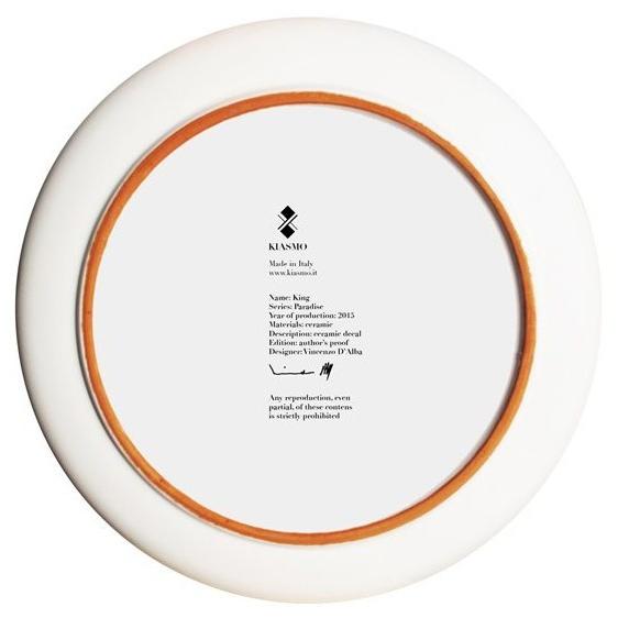 Kiasmo Керамическая тарелка Paradise 2015kddpark - Вид №2