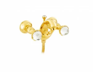 038218.A00.50 Душевой набор для ванны с кристаллами сваровски Яркий хром