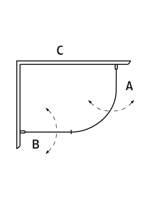 1450455 Igloo Pro J + Душевой Уголок Прямой, Матовый 80X80 Hafa Прозрачный  - Вид №2