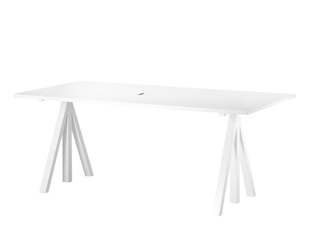 Стол из стали и дерева с системой кабельной втулки String Furniture Произведения искусства ARCH-00140664 - Вид №17