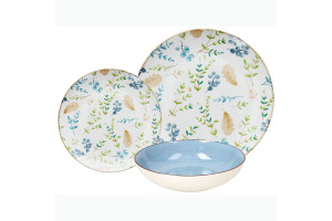 ME070185637 Набор Тарелок Metropol Gaia - 18 Шт. Tognana