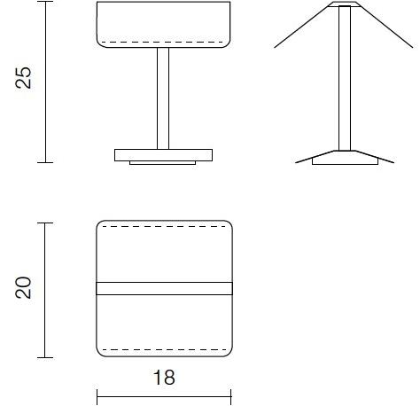 Martinelli Luce Настольная лампа из металла  817/bi  - Вид №4