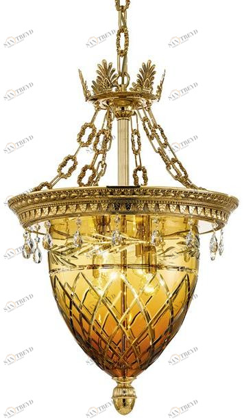 Possoni Illuminazione Люстра с градиентом из чистого золота с кристаллами swarovski® Edgard 4300/sg 