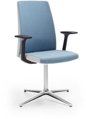 profim Стул с обивкой из ткани с 4 спицами и подлокотниками Motto sun-id-1428084 - Вид №1