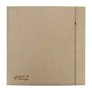 Накладной вентилятор Soler Palau SILENT-100 CHZ CHAMPAGNE DESIGN 4C