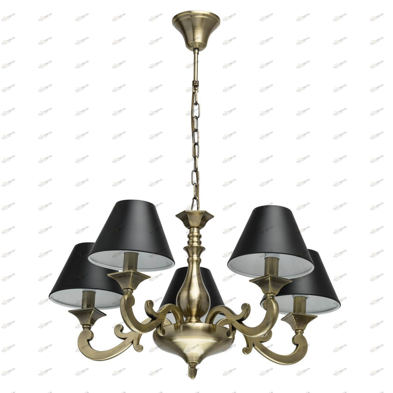 Подвесная люстра MW-Light Принстон 1 694010305 MW-LIGHT ДИЗАЙНЕРСКИЕ, ПРИНСТОН 187741 Черный 