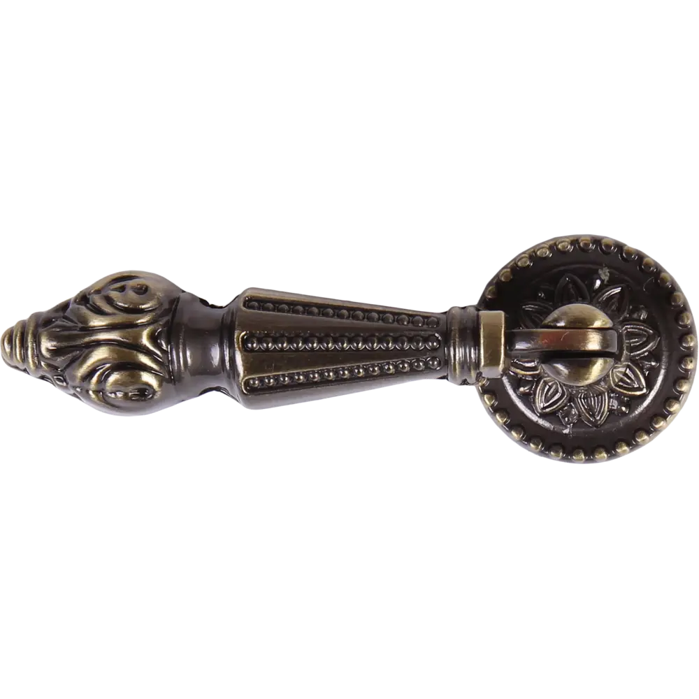 Мебельная ручка-кнопка Larvij бронза STLM-2035302 - Вид №1