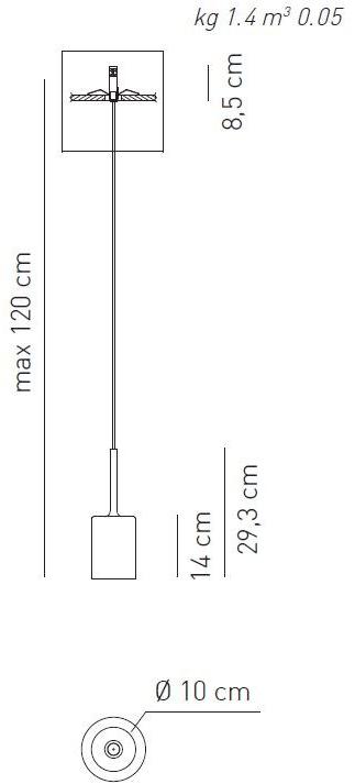 AXOLIGHT Подвесной светильник из галогенного кристалла Spillray sun-id-1416042 - Вид №15