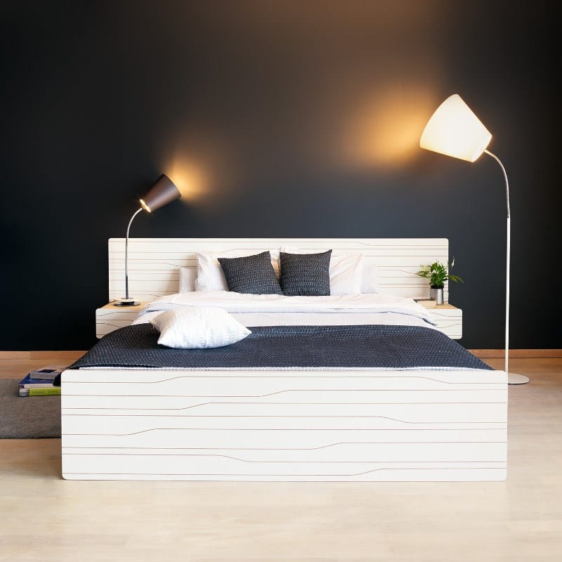 Двуспальная кровать со встроенными тумбочками Radis Muster ARCH-00018476 - Вид №4