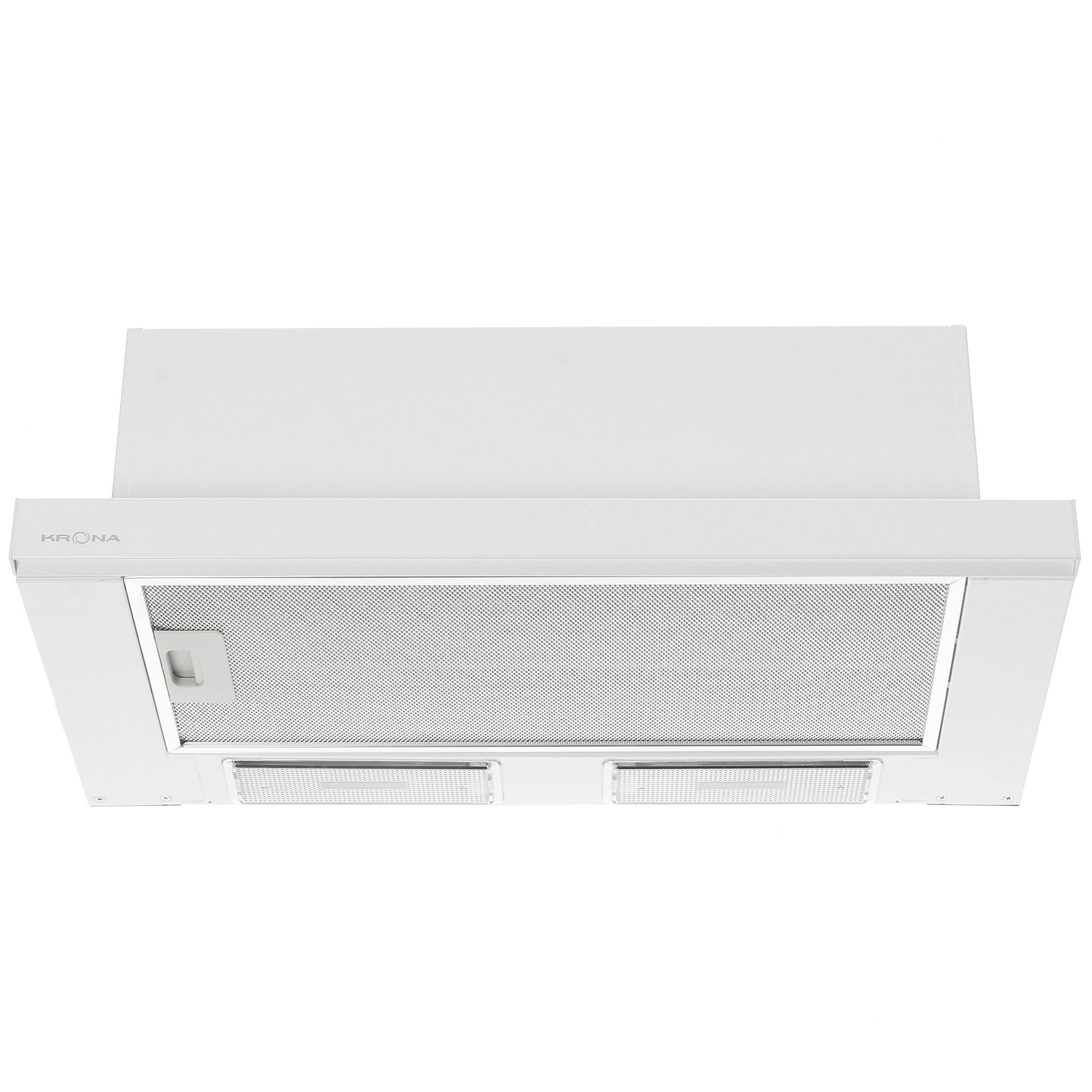 9940315 Вытяжка телескопическая KRONA UNA 600 PB белый/белый STDN-0028831 - Вид №1