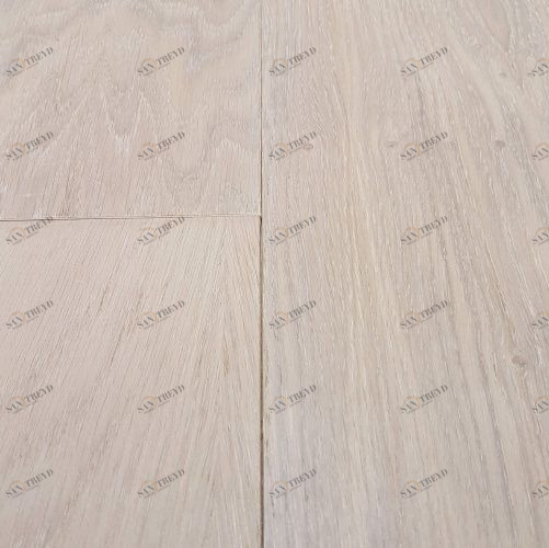 Инженерная доска Стандарт Белый Пепел Дуб Селект (Гладкая) 1500х156 мм 2000400002
