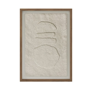 Декоративный элемент стены из папье-маше