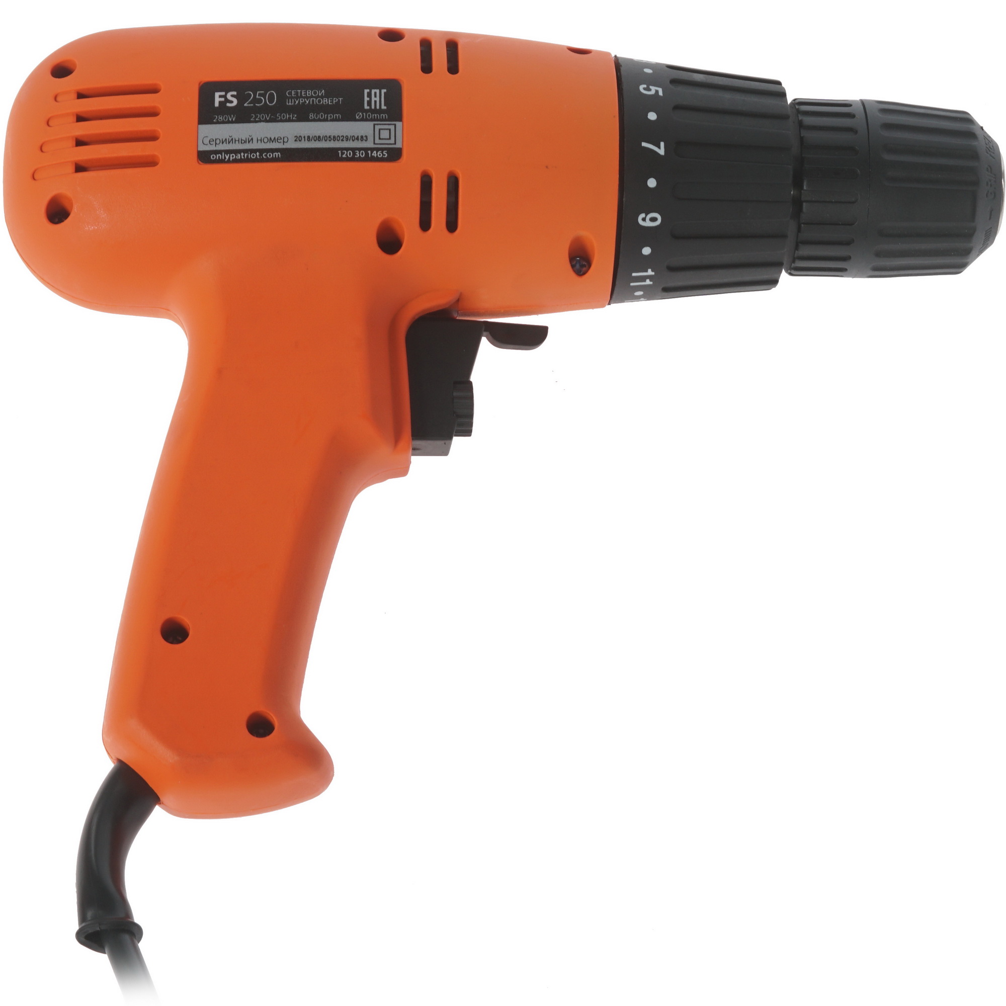 Дрель-шуруповерт Patriot FS 250 1117727 STDN-0118824 - Вид №1