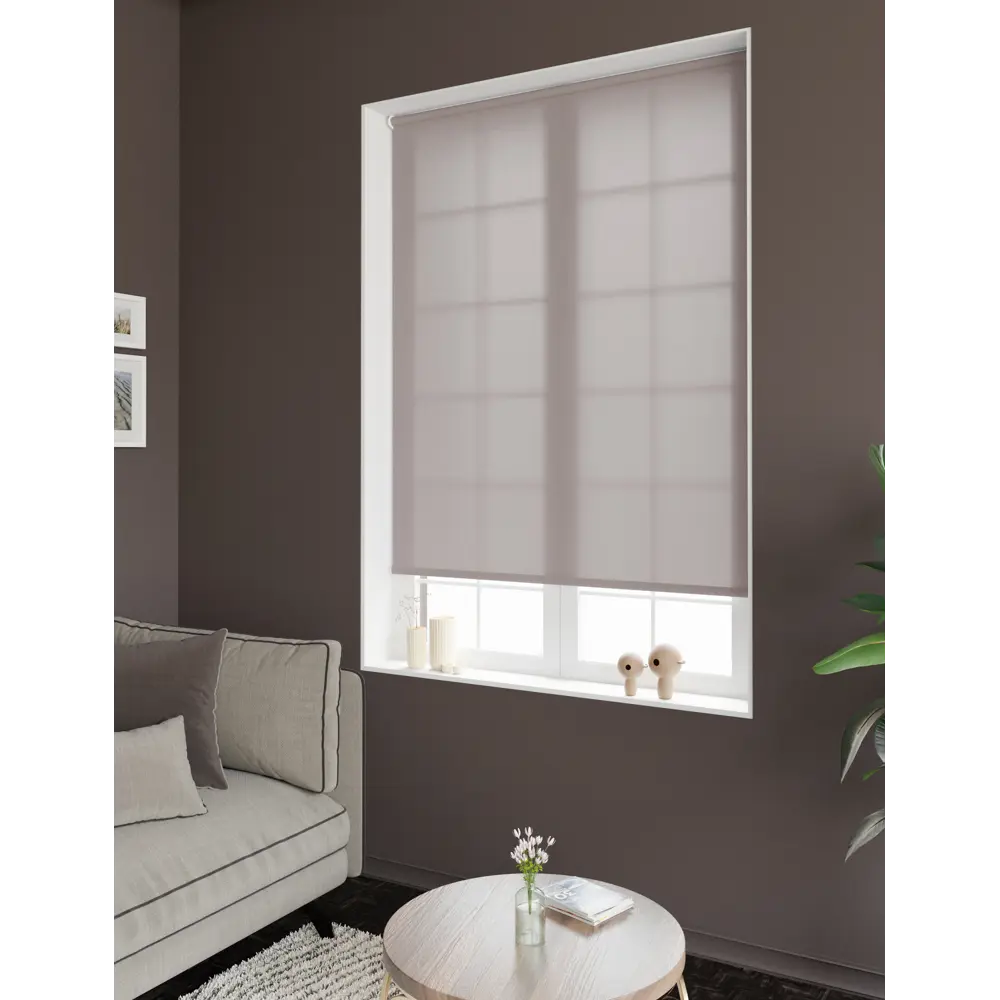 MIAMOZA Рулонная штора Astar бежевая 50×160 см для уютного интерьера 89400807 STLM-1564887 - Вид №7