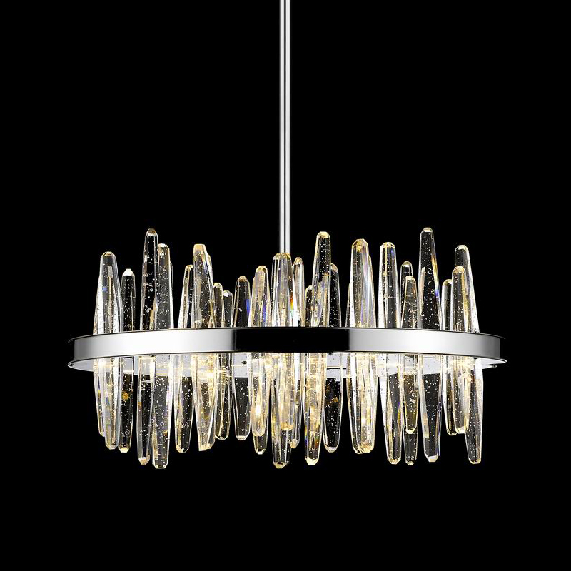 Подвесной светильник Melrose 8 от Delight Collection P68050-8 DELIGHT ДИЗАЙНЕРСКИЕ 243781 Хром  - Вид №1