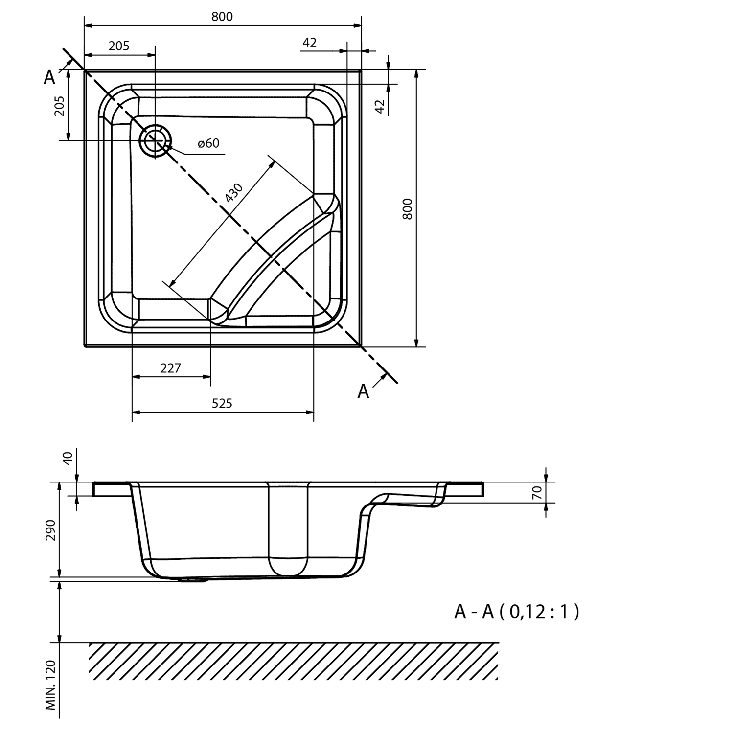 50111 Polysan Поддоны из акрилата  - Вид №1