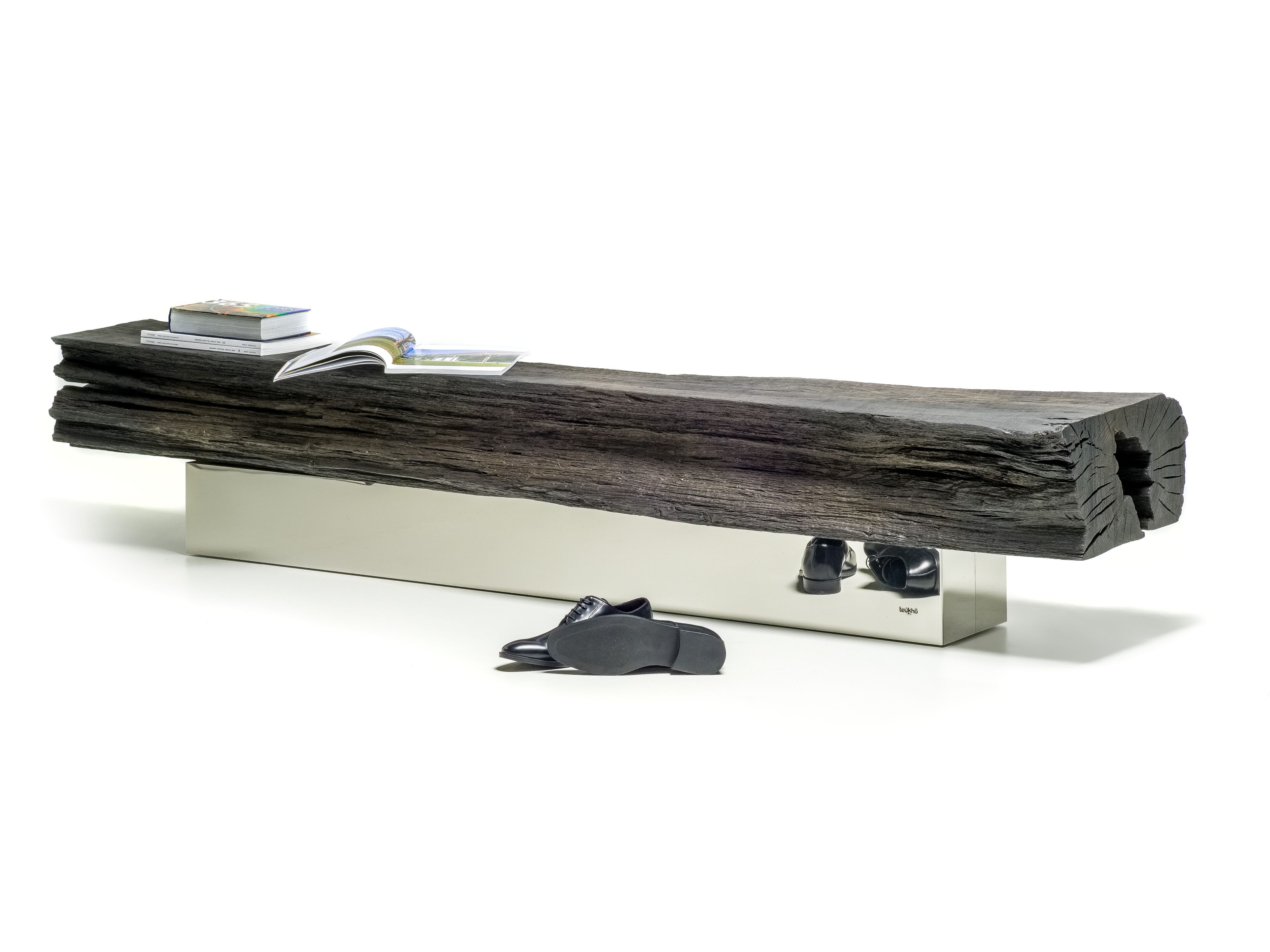Скамья из ископаемого дуба Teúkhō KORMOS ARCH-00121998 - Вид №3