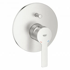 Внешняя часть смесителя для ванны GROHE Lineare New, суперсталь (19297DC1)
