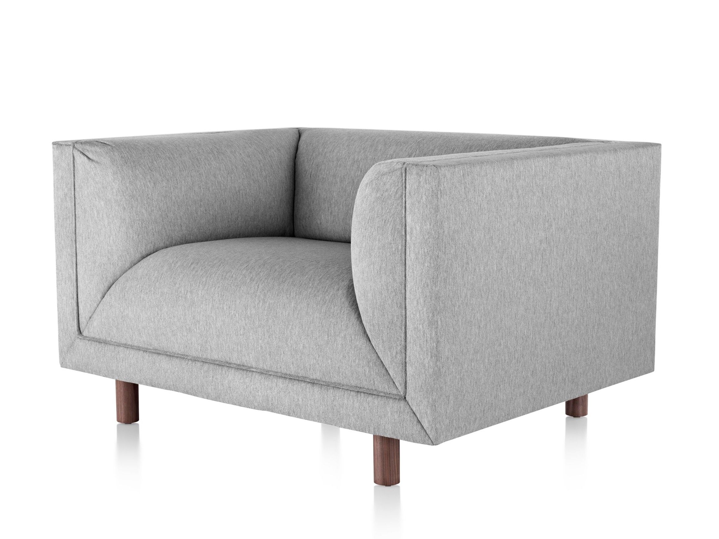 Тканевое кресло с подлокотниками Herman Miller Rolled Arm ARCH-00039317 - Вид №1
