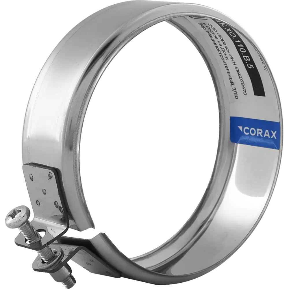 Хомут обжимной Corax 430/0.5 мм D110 КОРАКС STLM-2080273 - Вид №1