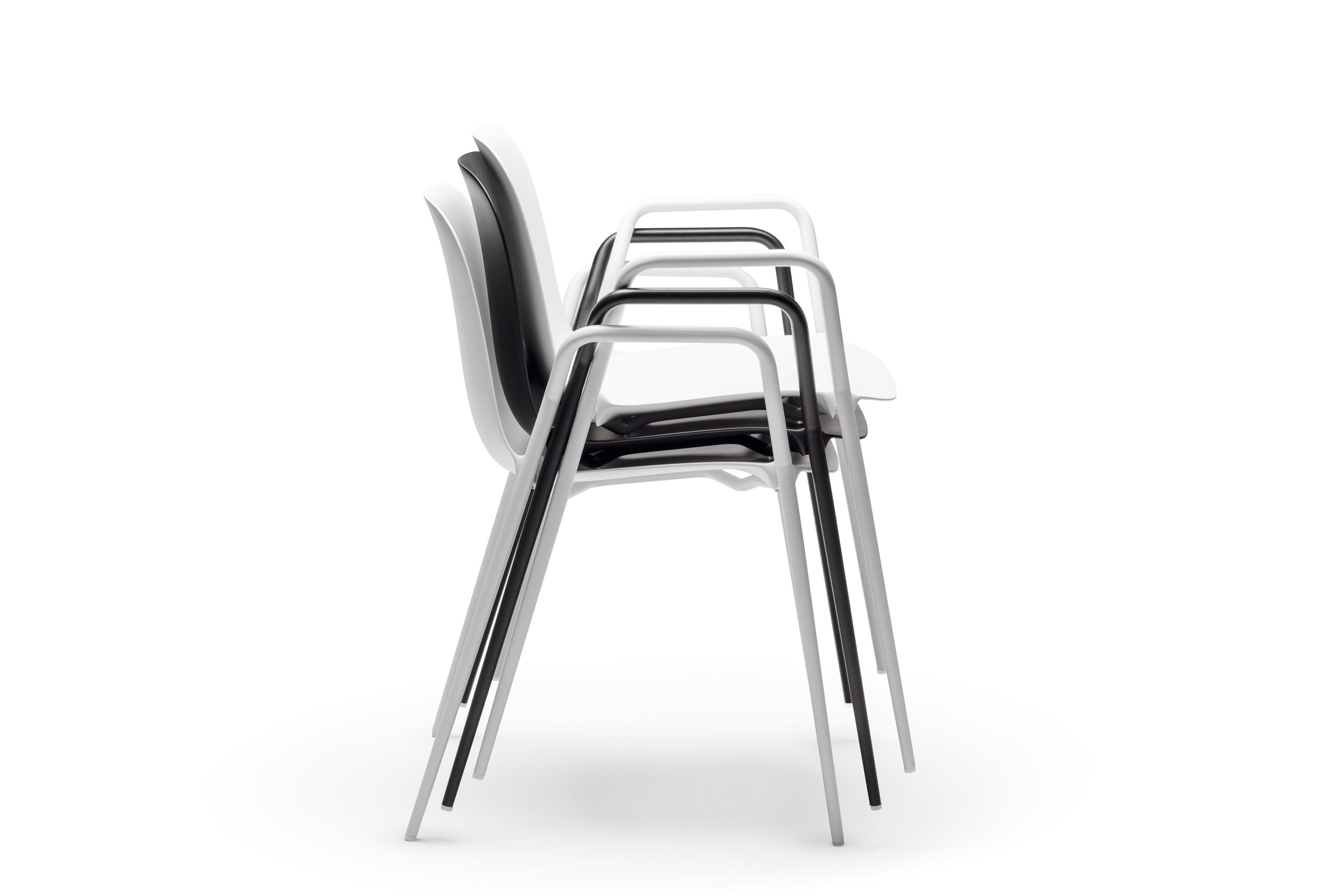 Полиуретановый стул с подлокотниками CHAIRS & MORE DOGO ARCH-00007249 - Вид №1