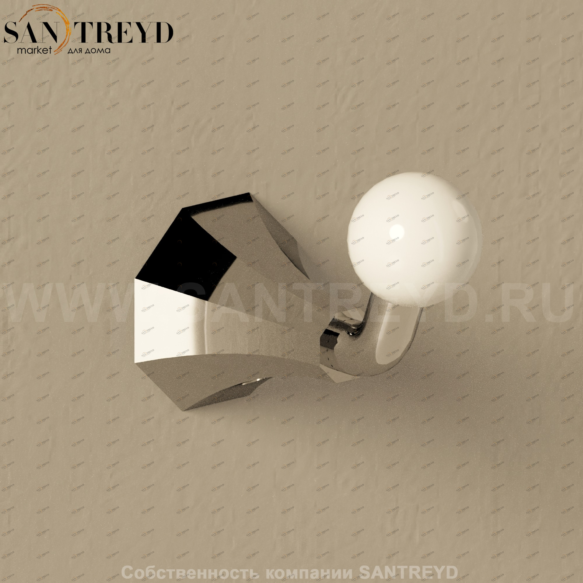 Flaminia EVERGREEN Крючок хромированный EGPA.CR Ceramica Flaminia EGPACR